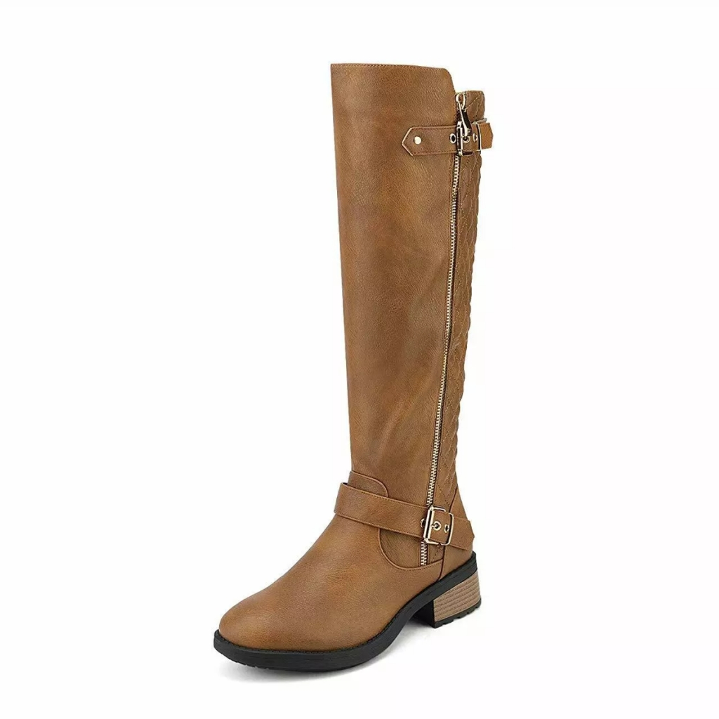 Dream Pairs Knee High Equestrian Riding Boots